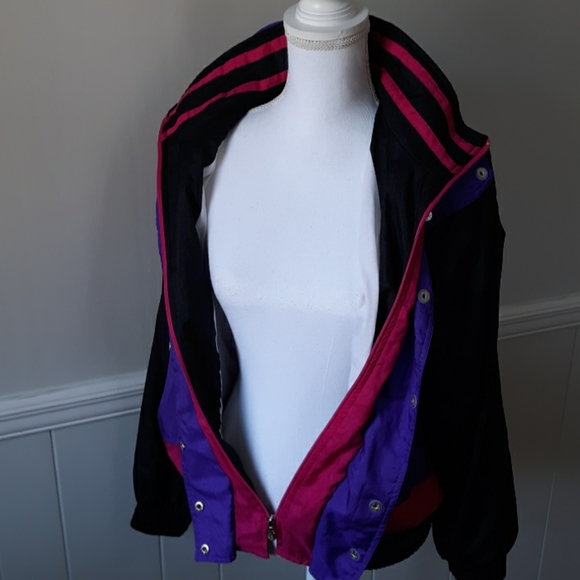 Vintage 90's Colorful bomber jacket - Picture 5 of 6